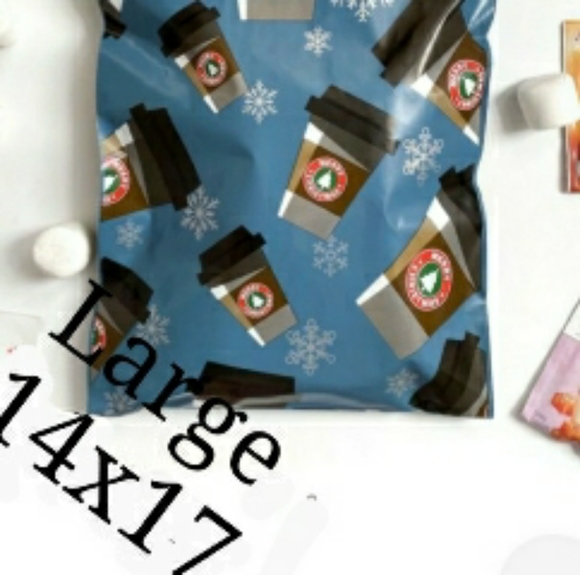 Peppermint Mocha  Mailers 14x17 pack of 15 - Picture 9 of 10